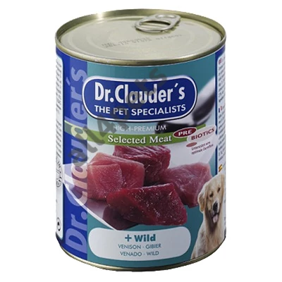 Dr.Clauders Dog Konzerv Selected Meat Vad 800g