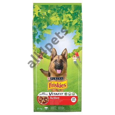 Friskies Száraz Kutya Active 15kg