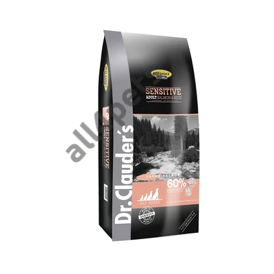 Dr.Clauders Dog Adult Sensitive Lazac&Rizs 12,5kg