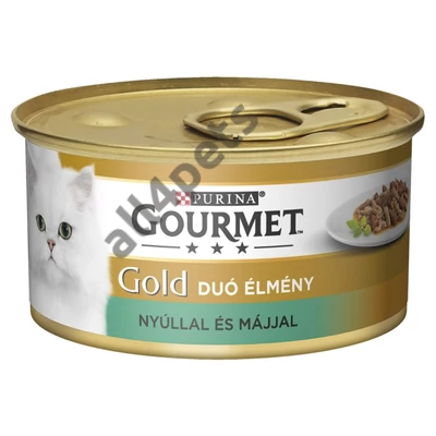 Gourmet Gold  Duó Nyúllal És Májjal 85g