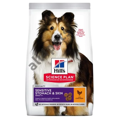 Hills SP Canine Adult Sensitive Stomach & Skin 2.5 kg