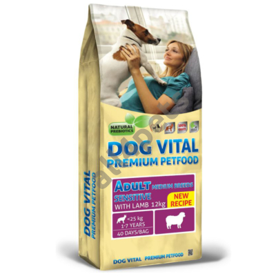 Dog Vital Adult Sensitive Lamb Medium 12kg