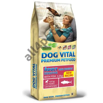 Dog Vital Adult Sensitive Fish Mini 12kg