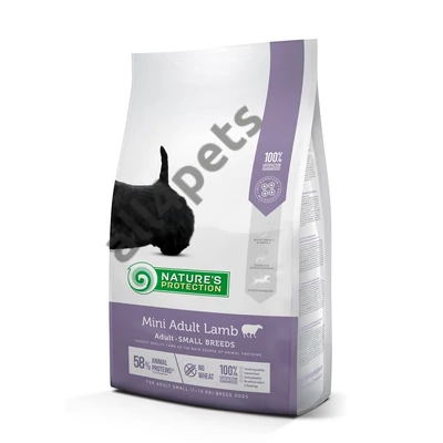 Natures Protection Dog Adult Lamb Mini 2kg