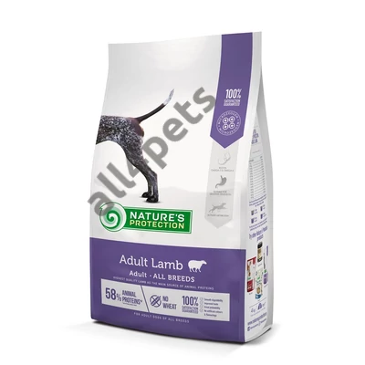 Natures Protection Dog Adult Lamb 4kg