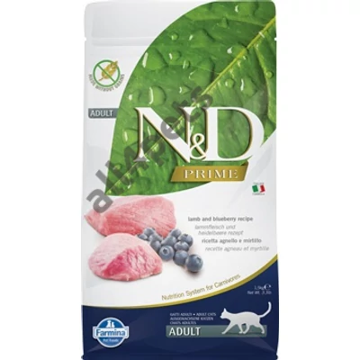 N&amp;D Cat Prime bárány&amp;áfonya adult 1,5kg