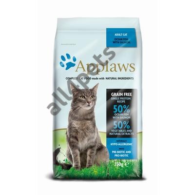 Applaws Cat Adult Tengeri hal és Lazac 350g