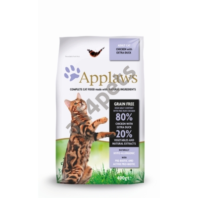 Applaws Cat Adult Csirke és Kacsa 400g