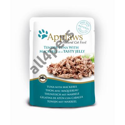 Applaws Cat Alutasak Tonhal és Makréla zselében 70g