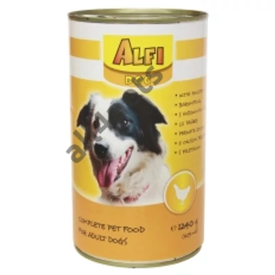 Alfi Dog Konzerv Szárnyas 1240g