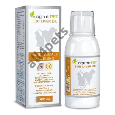 BiogenicPet Cod Liver Oil 100ml