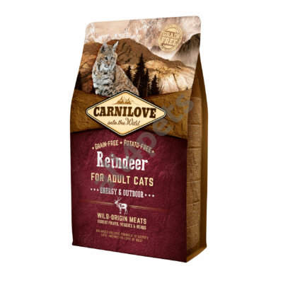 Carnilove Cat Adult Reindeer - Rénszarvas – Energy&Outdoor 2kg