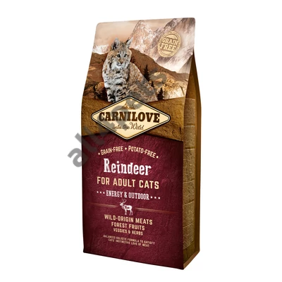 Carnilove Cat Adult Reindeer - Rénszarvas – Energy&Outdoor 6kg