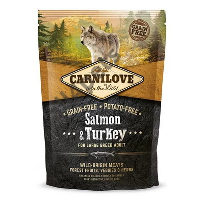 Carnilove Dog Adult Salmon&Turkey Large - Lazac&Pulyka 1,5kg