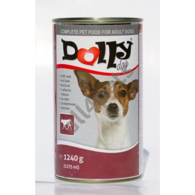 Dolly Dog Konzerv Borjú 1240g