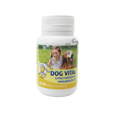 Dog Vital gyógynövényes immunerősítő 120db