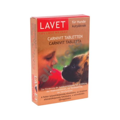 Lavet Carnivit tabletta kutya 50db