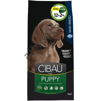 Cibau Puppy Maxi 12+2kg