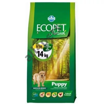 Ecopet Natural Puppy Medium 14kg