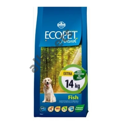 Ecopet Natural Adult Fish Medium 14kg