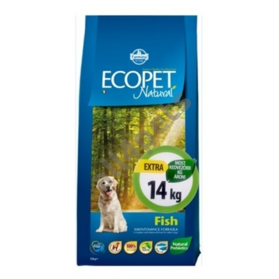 Ecopet Natural Adult Fish Medium 14kg