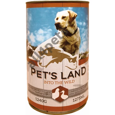 Pet s Land Dog Konzerv Baromfi 1240g