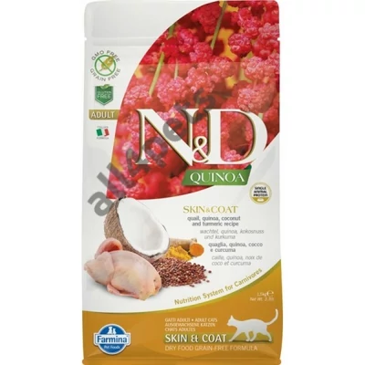 N&D Cat Quinoa Skin&coat fürj 1,5kg
