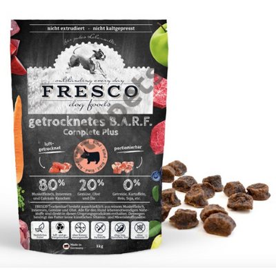 Fresco BARF Komplett Plusz Menü - Marha 1000 g