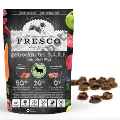 Fresco BARF Komplett Plusz Menü - Ló 1000 g