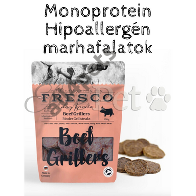 Fresco Beef Grillers hipoallergén jutalomfalat (Marha) 100 g
