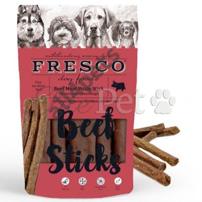 Beef Stick Sweetpotato 25cm 5db (marhafejbőr és bikacsök)