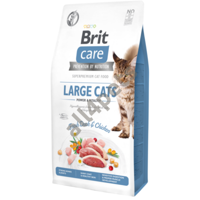 Brit Care Cat Grain Free LARGE CATS Duck and Chicken 0,4kg