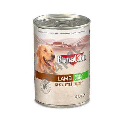 BONACIBO CANNED DOG FOODS LAMB 400g