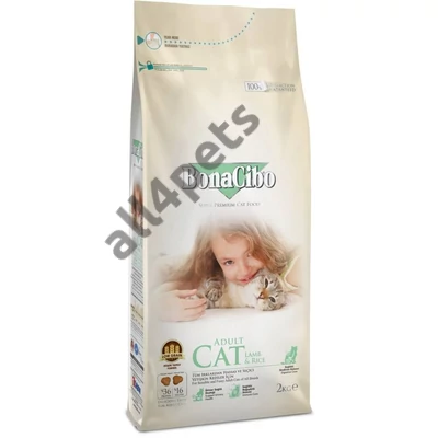 BONACIBO CAT (Bárány, szardella, rák és rizs) 5 kg