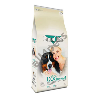 BONACIBO FORM DOG (Senior / Over Weight - Csirke, szardella és rizs) 4 kg