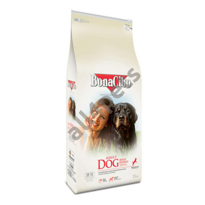BONACIBO High Energy - ADULT DOG (Csirke, szardella és rizs) 4 kg