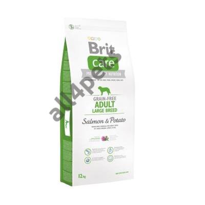 Brit Care Grain-free Adult Large Breed Salmon & Potato 1 kg