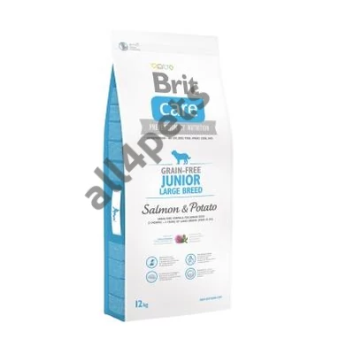 Brit Care Grain-free Junior Large Breed Salmon & Potato 1 kg