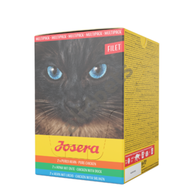 Josera alutasakos macska eledel MultiPack Filet (doboz) 6x70 g
