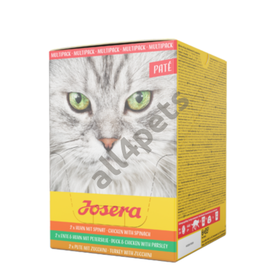 Josera alutasakos macska eledel Multipack Paté (doboz) 6x85 g