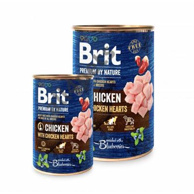 Brit Premium by Nature Paté Chicken with Hearts 800g