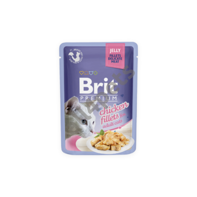 Brit Premium Cat tasakos Delicate Fillets in Jelly with Chicken 85g