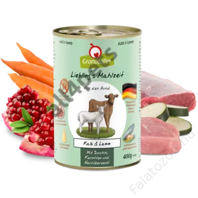 GranataPet Liebling´s Mahlzeit borjú és bárány konzerv 400 g