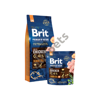Brit Premium by Nature Small/Medium Senior 1Kg