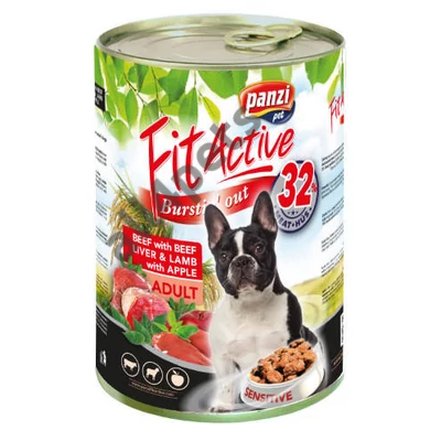 FitActive Adult - nedveseledel (marha,máj,bárány) felnőtt kutyák részére (1240g)