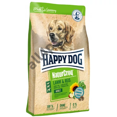 HAPPY DOG NATUR-CROQ LAMM/REIS 15KG