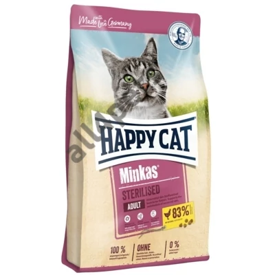 HAPPY CAT MINKAS STERILISED 10KG