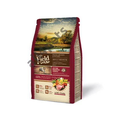 SAM'S FIELD FRESH ADULT MEDIUM CSIRKE-BURGONYA 2,5KG