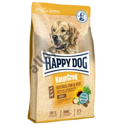 HAPPY DOG NATUR-CROQ GEFLÜGEL/REIS 4KG
