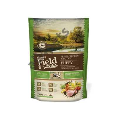 SAM'S FIELD FRESH PUPPY CSIRKE-BURGONYA 0,8KG